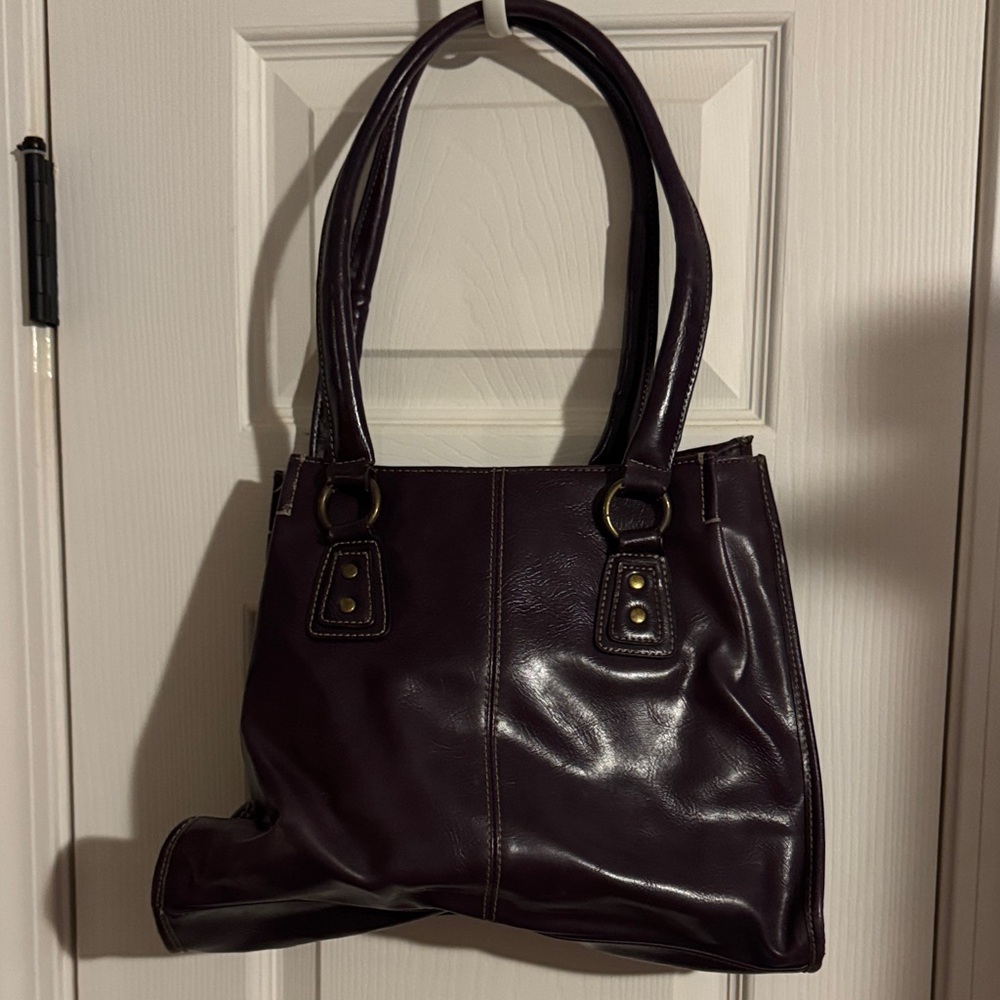 Nine & Co. Dark Purple Shoulder Bag